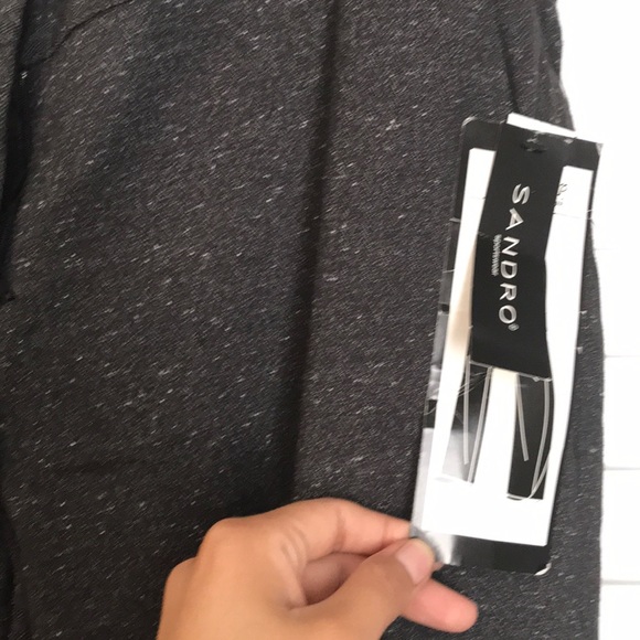 NWT Sandro Black and Gray pants Size 14. 🛍 - Picture 2 of 8